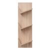 European Cabinetry Natural Oak London Display Shelf