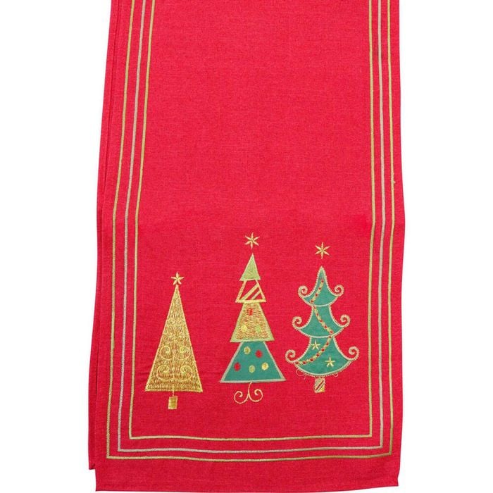 LVD Embroided Table Runner Kitchen Home Decor 33x180cm Rectangle Christmas 1