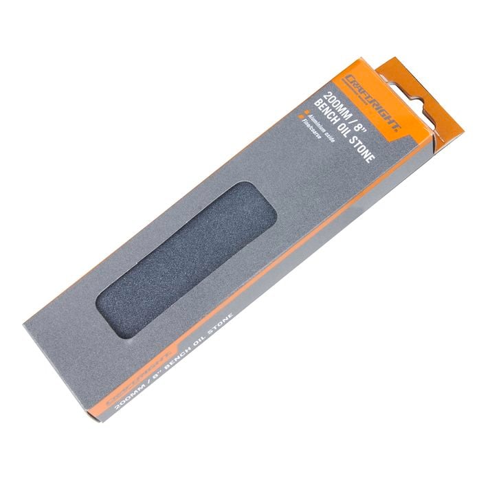 Craftright 200mm Bench Oil Stone Sharpening