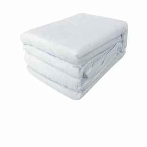 Designer Collection 100% Cotton Flannelette Sheet Set Queen 40 Cm Wall Pale Grey