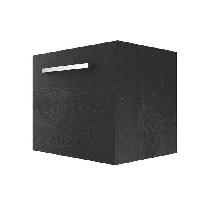 Stein 600 x 450 x 500mm Black Select Wall Hung Vanity To Suit Handle