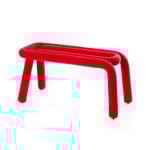 MIUZ Replica Bold Bench Designer Seat Living Room Entryway Furniture - Red