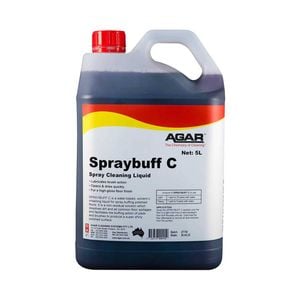 Agar Spray Buff C Floor Maintenance Liquid For Restoring Gloss And Removing Scuffs On Polished Floors 5lt
