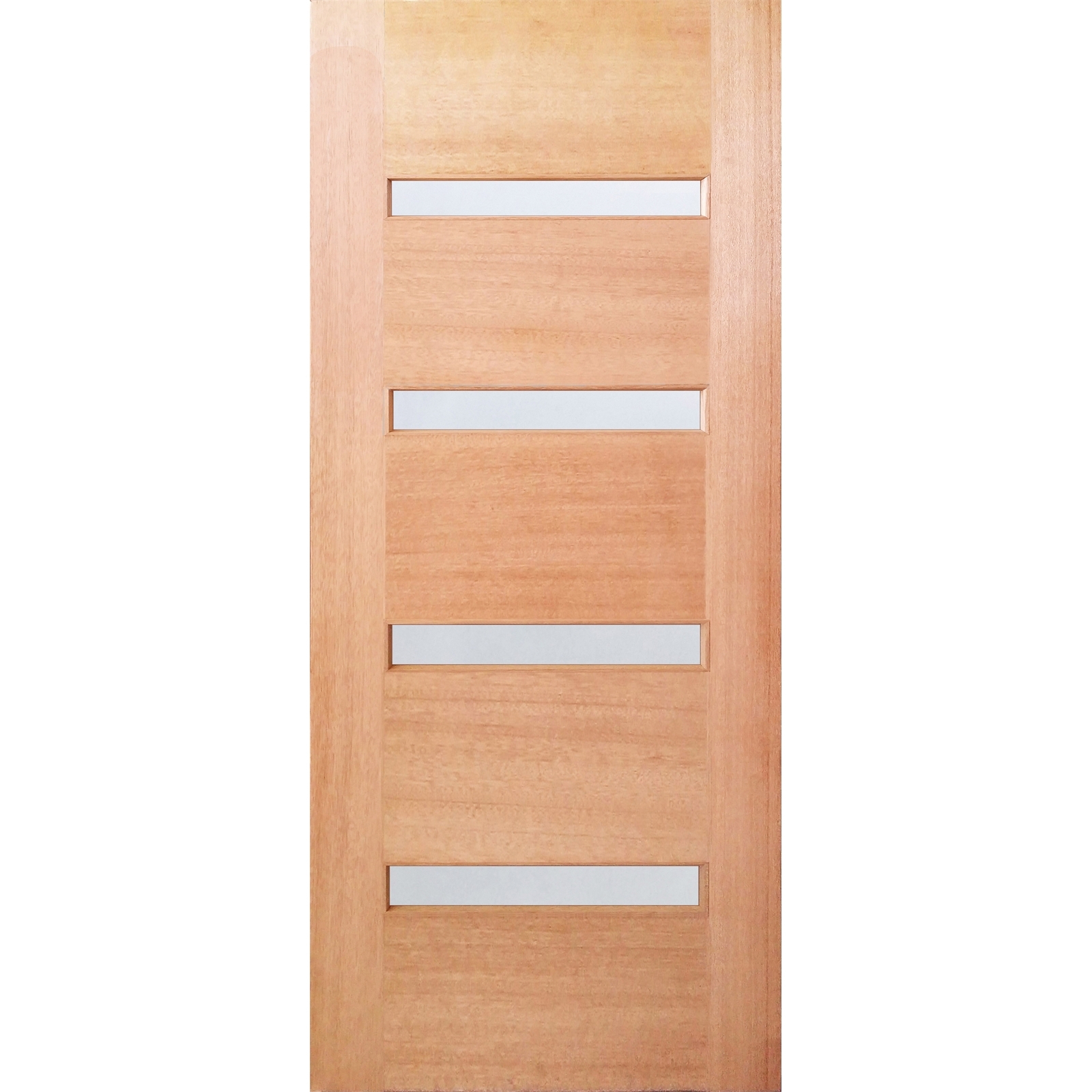 Woodcraft 2040 x 820 x 40mm Entrance Door St Clair Frosted Glass SDM05 product image