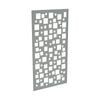 ProtectorAl 300 - 1200 x 1201 - 2400mm Palladium Silver Squares Unframed Solid Aluminium Decorative Panel 