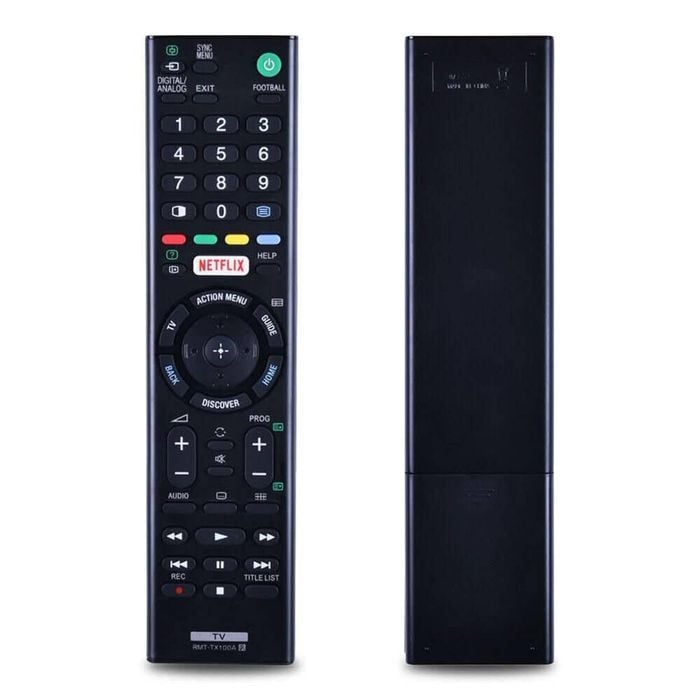 Rmt-tx100a For Sony Netflix Tv Remote Control Kd-55x9000c Kd-65x9000c