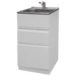Dissco Laundry Tub Twin Drawer  465x560mm