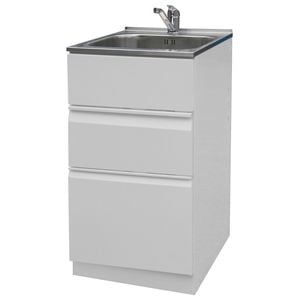 Dissco 465 x 560mm Laundry Tub Twin Drawer