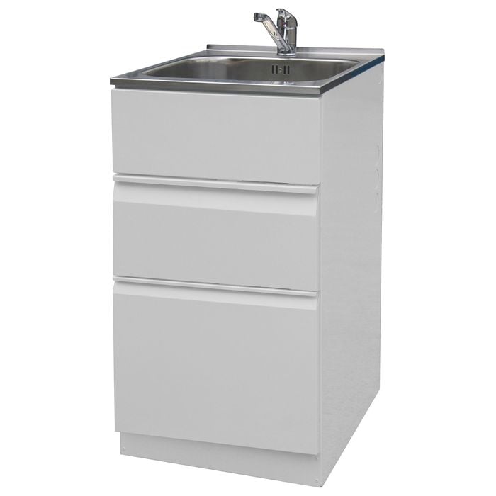 Dissco 465 x 560mm Laundry Tub Twin Drawer