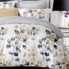 Idina Leaf Quilt Cover Set Double size