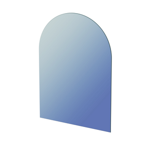 Stein 500 x 700mm Plain Polished Edge Arched Mirror