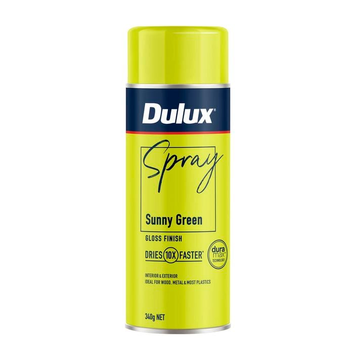 Dulux 340g Sunny Green Gloss Finish Spray Paint