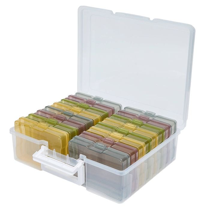 Stakt Photo & Craft Storage Box With 16 Inner Cases