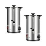 SOGA 2X Electric Water Boiler – 10L Stainless Steel Hot Water Urn