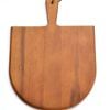 Wooden Pizza Paddle Acacia Serving Board Large