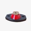 Isoflex M12 112x64mm Red General Purpose Polymer Equipment Mount – Heavy-Duty, Fail-Safe Design