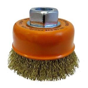 Josco 75mm Brass Wire Cup Brush