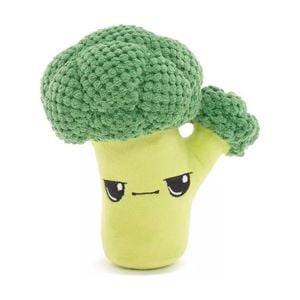 Bark-Toys-Au Punk Brocc Veggie Dog Squeaky Plush Chew Toy For Medium Dogs
