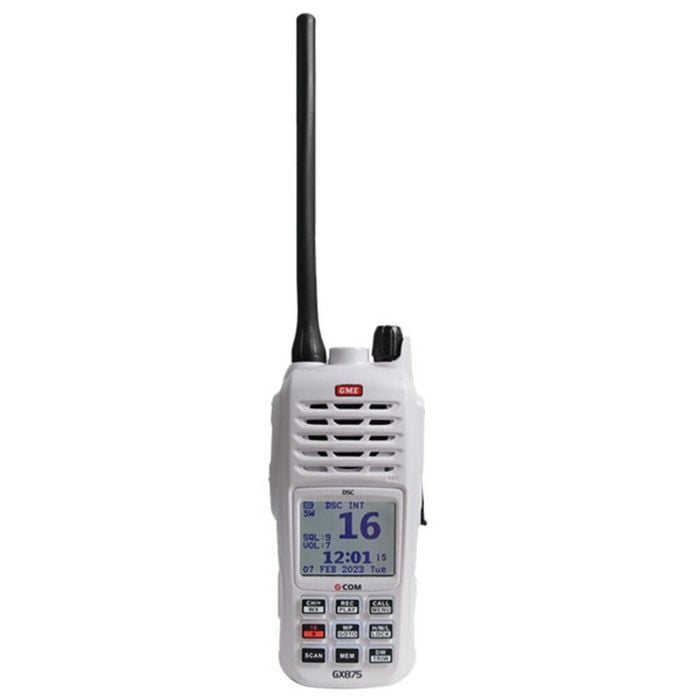 Gme Gx875 Floating Handheld Marine Vhf Radio