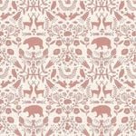 Cristiana Masi Pink Animals Wallpaper -Pink / White 10.05m x 53cm