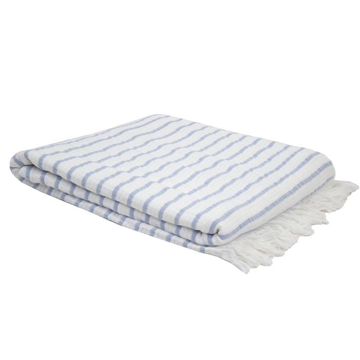 Bambury Haven Throw - Blue