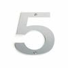 Sandleford 100mm Stainless Steel House Number 5