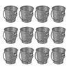 Moda Brooklyn Mini Galvanised Cutlery Bucket 80x80mm | Set Of 12