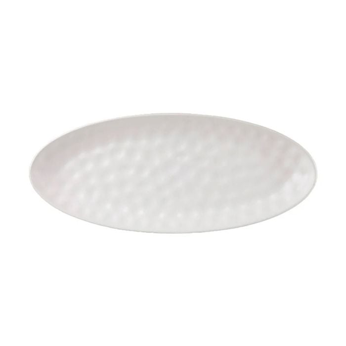 Maxwell & Williams Gravity Ceramic Platter Oval 50x21cm - White