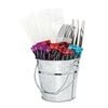Olympia Round Galvanised Bucket Metal Small Storage Pail 70x80mm