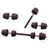 Everfit 20kg Adjustable Dumbbell Barbell Set Weight Plates Home Workout