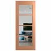 Hume 2340 x 820 x 40mm External Door Joinery Clear Glass JST4