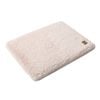 Charlie's Faux Fur Crate Dog Bed Beige - Large
