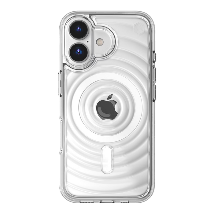 STM Goods Reawaken Ripple MagSafe Case for iPhone 16 Plus - Clear