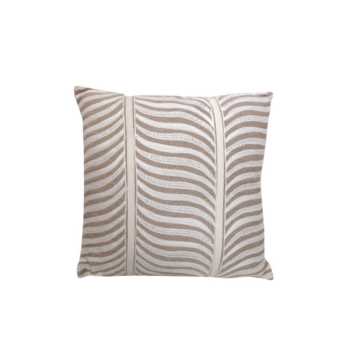 J Elliot Home Gabriel 100% Cotton Filled Cushion 60 x 60 cm Grey