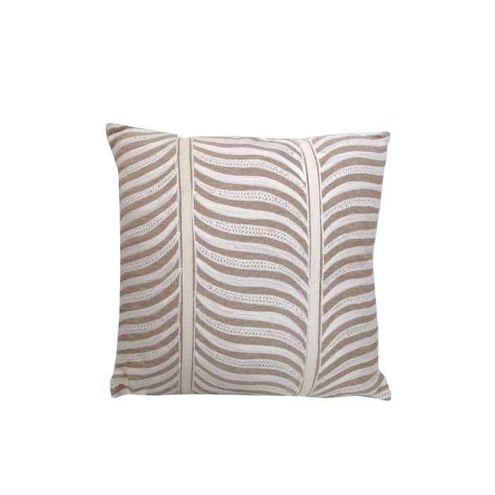 J.Elliot Pyrus Embroidered Linen Filled Cushion 43 x 43 cm