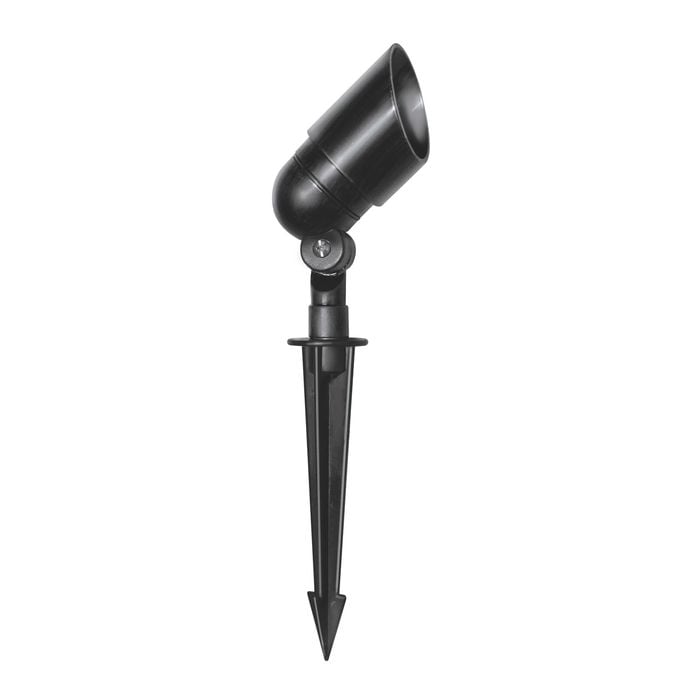 HPM 12V Black Mini Garden Spotlight