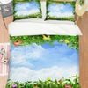 3D Flower Grass 372 Bed Pillowcases Quilt Queen Size
