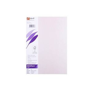 Quill A4 Metallique Paper (25pk) (Mother Of Pearl)