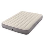 Intex Dura-Beam Single High Airbed Double Beige