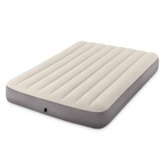 Intex Dura-Beam Single High Airbed Double Beige