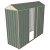 Build-a-Shed 0.8 x 2.3 x 2.1m Gable Single Sliding Side Door Shed - Green