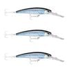 3x Rapala 14cm X Rap Magnum 20 Deep Diving Trolling Lures - HD SLV/BLU Mackerel