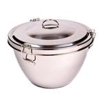 Daily Bake Stainless Steel Pudding Steamer 2L