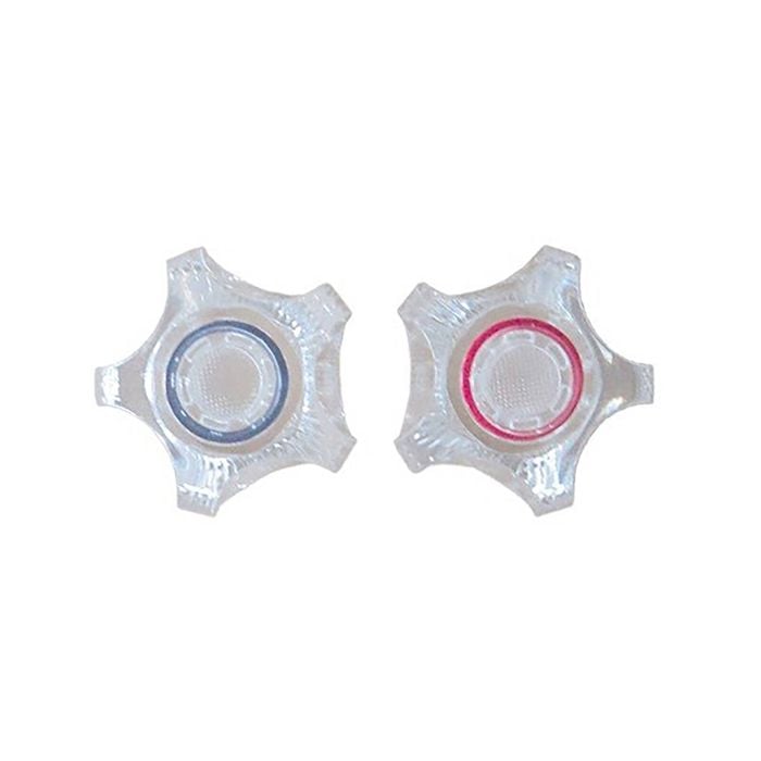 Shaw & Mason Clear Universal Multi Fit Tap Handles - Pair