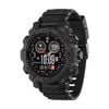 Reflex Active Series 38 Silicone Strap Sports Calling Smart Watch Black
