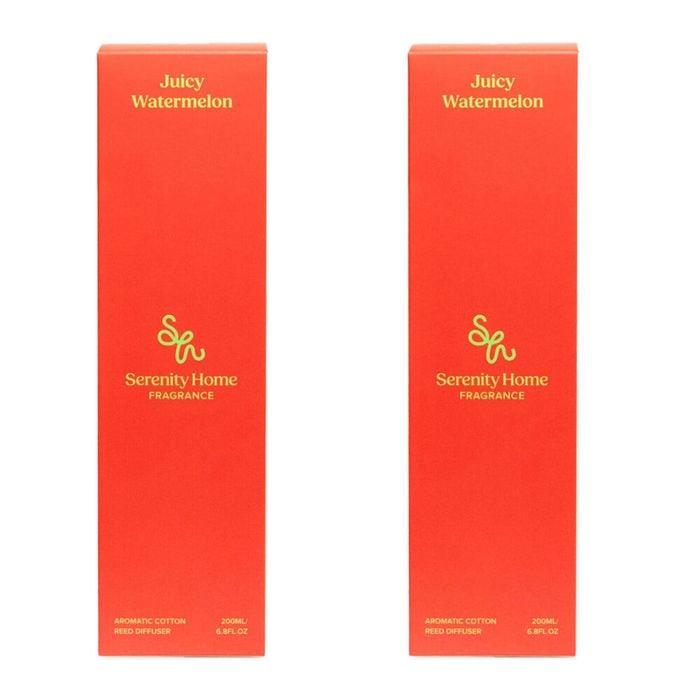 2PK Serenity Juicy Watermelon Scent Home Fragrance Reed Diffuser 200mL