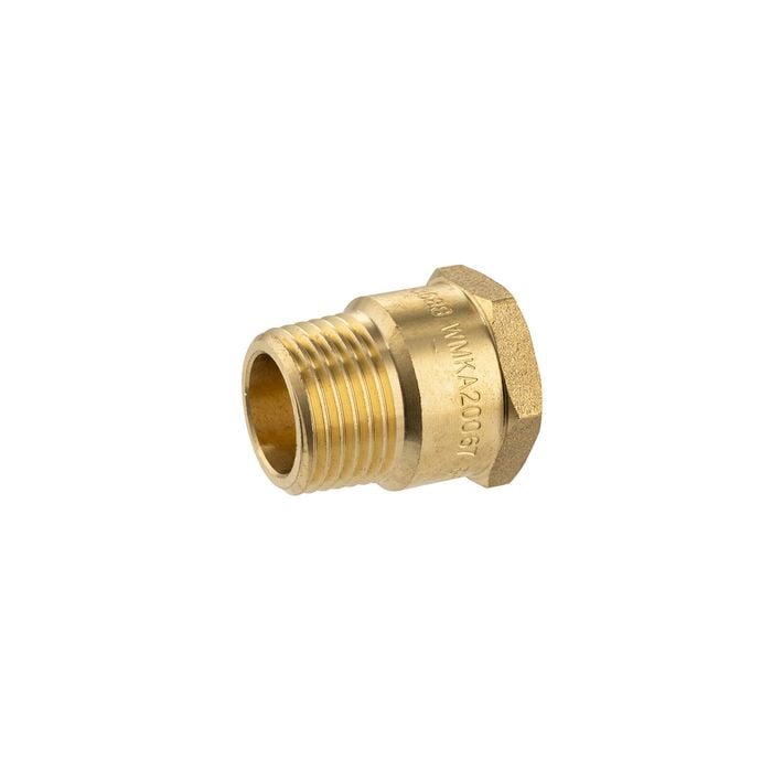 Brasshards 15mm Brass Male / Female Threaded Adaptor LF