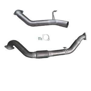 Ignite Exhausts Turbo Back For Toyota Landcruiser 79 Series V8 S/cab 3" No Cat Side Exit Raw Aluminised Steel