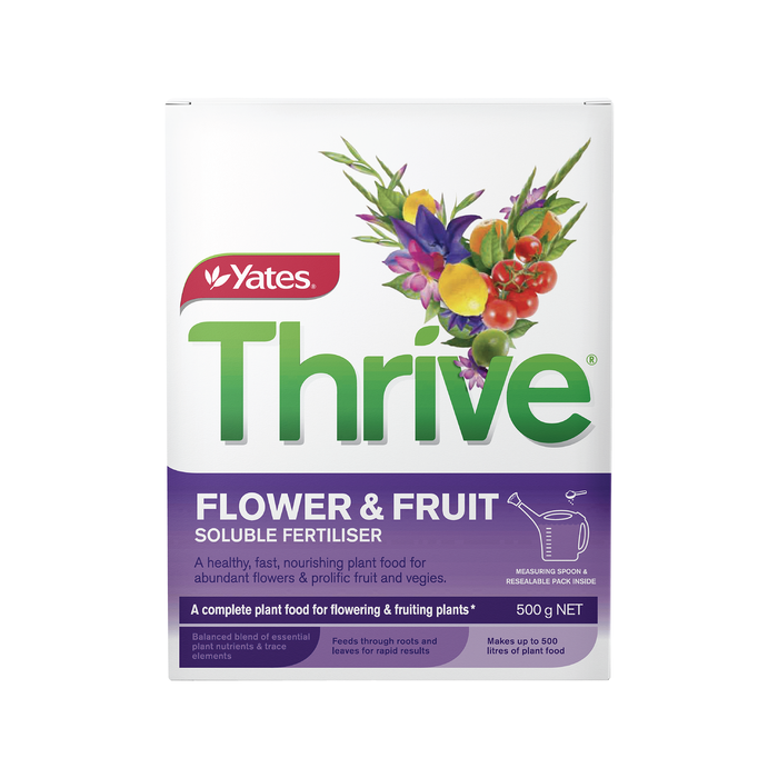 Yates 500g Thrive Flower and Fruit Soluble Fertiliser