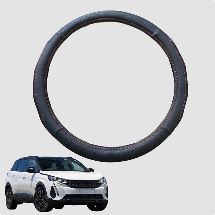 Steering Wheel Cover for Peugeot 5008 SUV 2017-Current (P87) 38CM | Circle